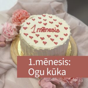 1.mēneša kūciņa: Ogu kūka