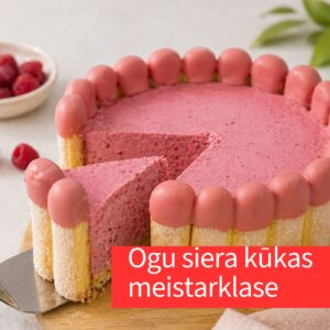 Ogu siera kūkas meistarklase
